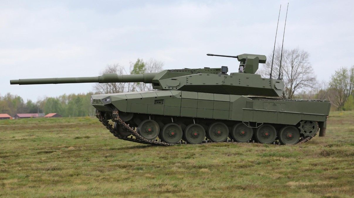 У Європі показали танк нового покоління Leopard 2A-RC 3.0. Фото: KNDS