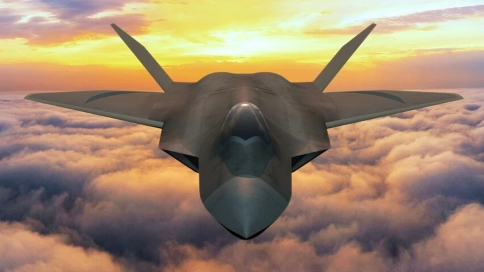 Рендер флагманського британського демонстраційного літака Combat Air Flighting Demonstrator Tempest. Візуалізація: BAE Systems Air