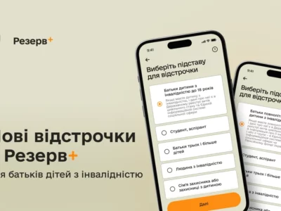 Батьки дітей з інвалідністю тепер можуть отримати відстрочку в Резерв+  