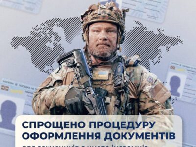 Уряд спростив оформлення документів для іноземців, які воюють за Україну  