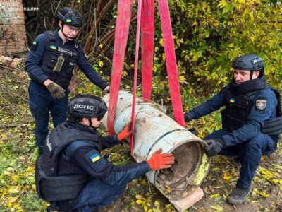 Сапери ДСНС знешкодили бойову частину ракети «Іскандер-К» на Чернігівщині  