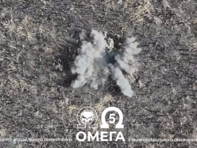 Пілоти «Омеги» показали, як їхні FPV рятують окупантів від повернення до рф  