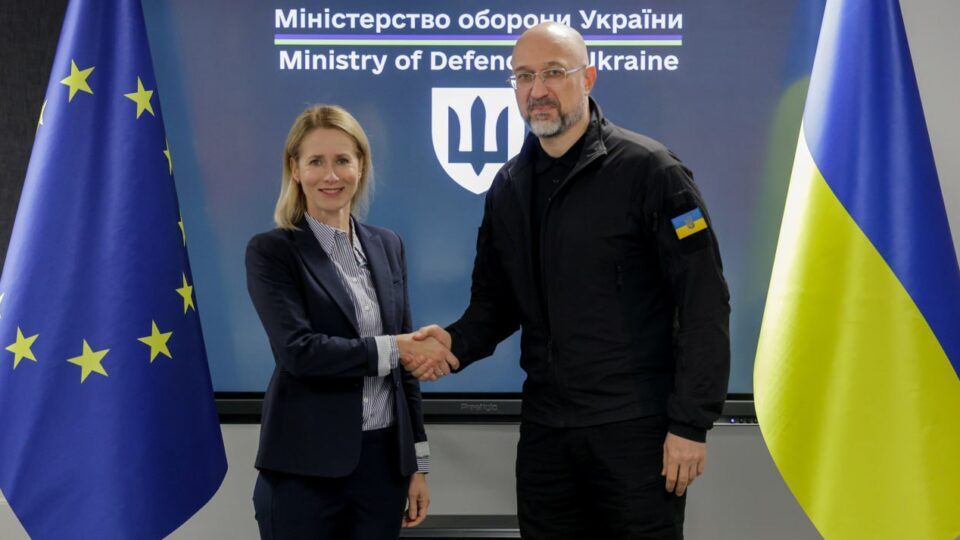 Денис Шмигаль обговорив з Каєю Каллас спільні проєкти у виробництві озброєнь та обмін технологіями  