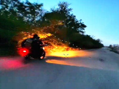 «Паливо економили — життя теж»: дронарі знищили двох окупантів на одному мотоциклі