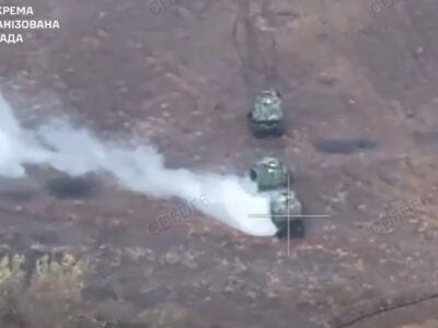 «Червоні лінії» для бронетехніки: 33-тя бригада рознесла штурмову колону окупантів дронами  