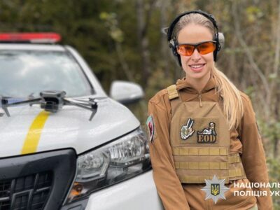 Робота, де немає права на помилку: капітан поліції Анастасія Матіос — про те, як змінила фах психолога на вибухотехніка  