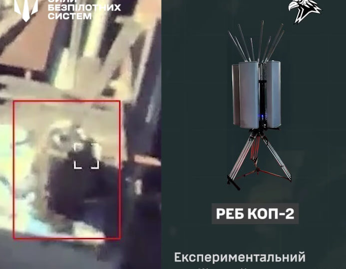 «Не витримав зустрічі»: бійці СБС знищили рідкісний експериментальний РЕБ росіян «КОП-2»  