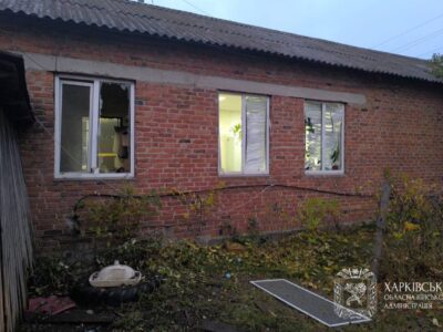 Харківщина під обстрілами: людина загинула, п’ятеро постраждали, зокрема дитина  