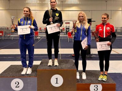 Армійка Дарія Миронюк — бронзова призерка міжнародного турніру з фехтування на рапірах  