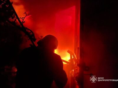 На Дніпропетровщині рятувальники ліквідували наслідки чергової російської атаки