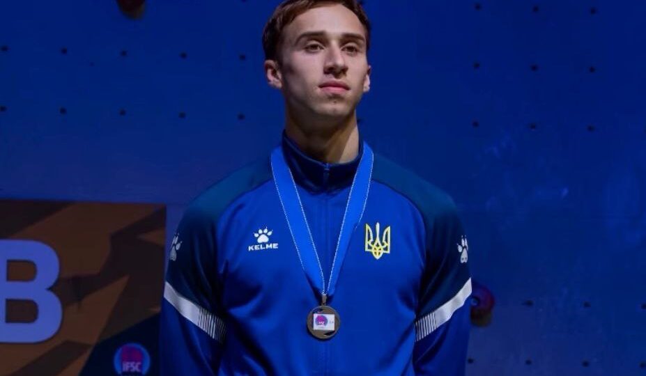 Військовий спортсмен Ярослав Ткач здобув «срібло» Кубку Європи зі скелелазіння