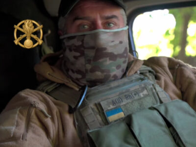 «Взяв на випередження» — водій-медик 41-ї бригади збив ударний дрон, що заходив на їхню машину