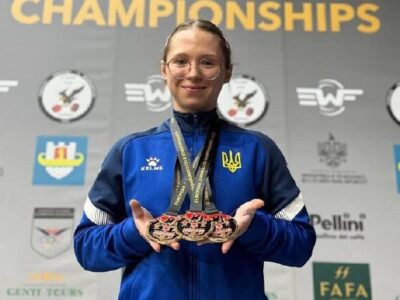 Армійка Ольга Івженко стала абсолютною чемпіонкою Європи серед молоді до 23 років з важкої атлетики