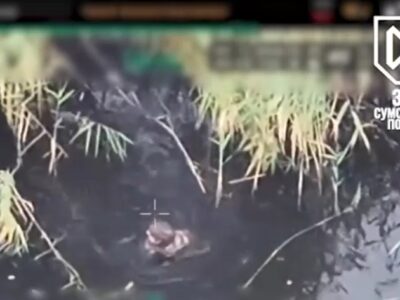 «Гостинна» зустріч — окупант перепливав річку, але наразився на вогонь гвардійців  