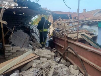 У Херсоні через масований обстріл рф понад 20 людей поранені  