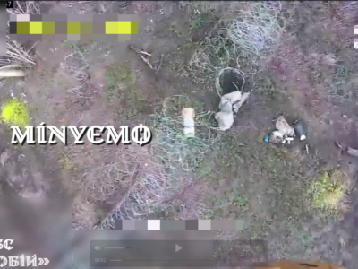 Подарунки для окупантів — дрони мінують шляхи ймовірних атак ворога  