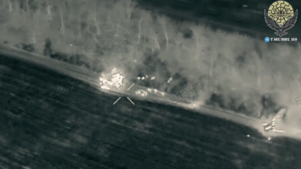 Пункт призначення: дронарі 110-ї бригади розбили колону окупантів  