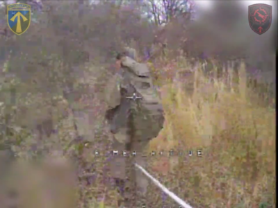 Навіть не смикнувся — російський штурмовик загинув не злякавшись  