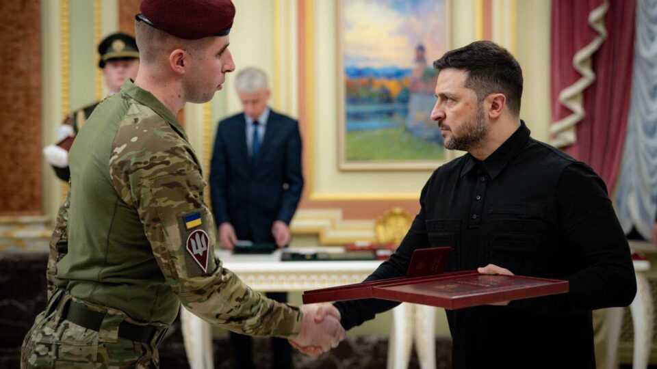 Заступнику командира 95-ї бригади ДШВ Костянтину Ревуцькому присвоєно звання Героя України  