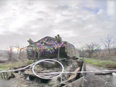 Не проскочив через кілзону: ворожий БТР спалили під Покровськом  