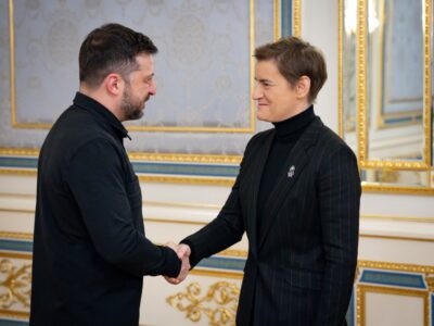 Президент України обговорив зі Спікеркою парламенту Сербії співпрацю і партнерство заради регіональної безпеки  