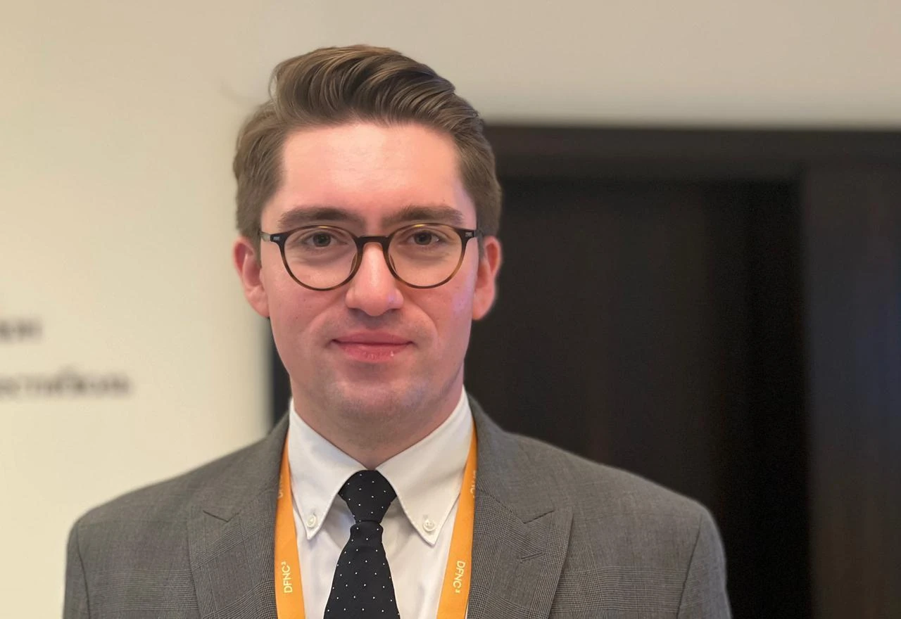 Антон Верховодов, аналітик фінансового ринку, партнер оборонного фонду. Фото Олександра Шульмана/АрміяInform