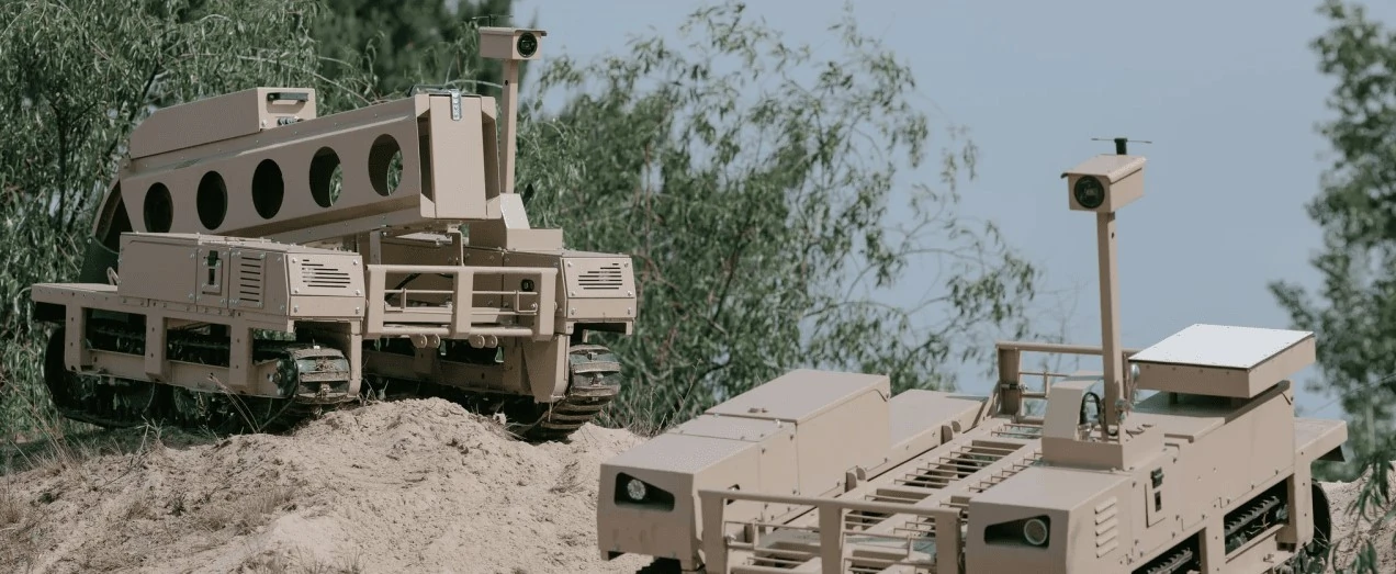 Наземні роботизовані комплекси від українських виробників. Фото Мінцифри