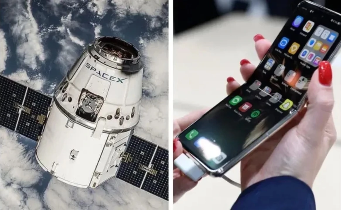 SpaceX запускає проєкт з підключення смартфонів безпосередньо до супутників. Колаж Aaj News