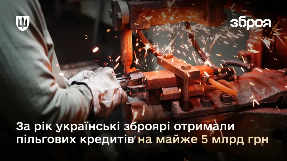 Рік пільгового кредитування для виробників ОПК: 80 кредитів на майже 5 млрд грн  