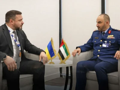 Олександр Козенко обговорив з командувачем Повітряних сил ОАЕ співробітництво в оборонній сфері  