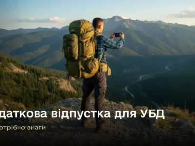 Додаткова відпустка для УБД: порядок та умови надання  