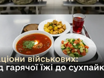Як харчуються українські військові: від їдальні до польового сухпайка  