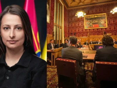 Ганна Гвоздяр представила британським парламентарям український досвід протидії БПЛА  