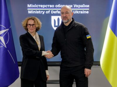 Міністр оборони України зустрівся у Києві із заступницею Генерального секретаря НАТО  