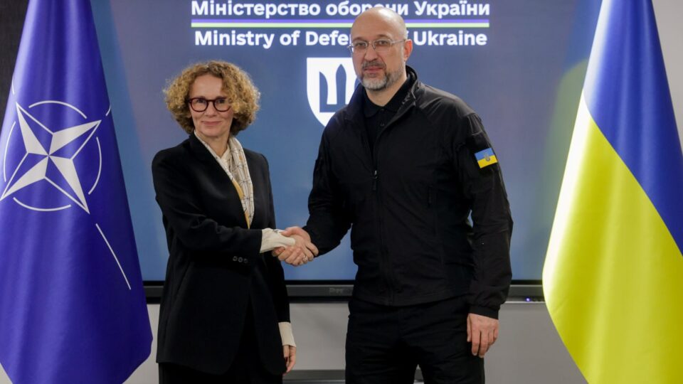 Міністр оборони України зустрівся у Києві із заступницею Генерального секретаря НАТО  