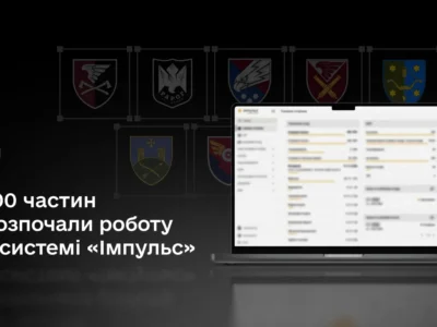 Перші 100 військових частин перейшли на щоденну роботу в системі «Імпульс» — Міноборони  