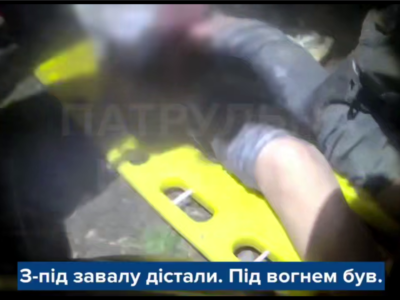 Порятунок дитини з-під завалів у Києві — запис з бодікамер  