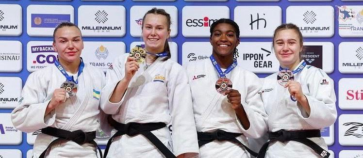 Армійка Ольга Цімко — віцечемпіонка Європи з дзюдо U23  