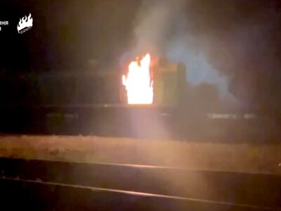 Повстанці спалили десятки локомотивів на території рф — ГУР  