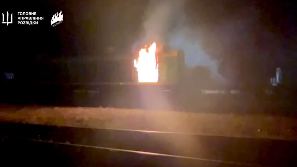 Повстанці спалив десятки локомотивів на території рф — ГУР  