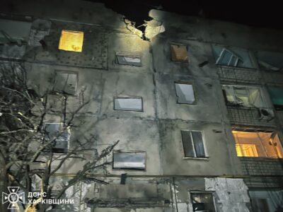 Ворог атакував три громади Харківщини, унаслідок обстрілів виникли пожежі  