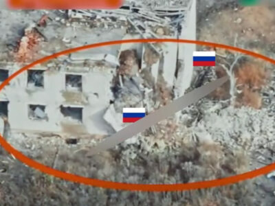 Триколор на даху і авіація у відповідь: 57-ма бригада показала наслідки пропагандистської зухвалості росіян  