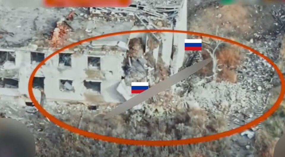 Триколор на даху і авіація у відповідь: 57-ма бригада показала наслідки пропагандистської зухвалості росіян  