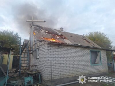 Ворог атакував Запорізьку область 400 безпілотниками: серед постраждалих — цивільна жінка  