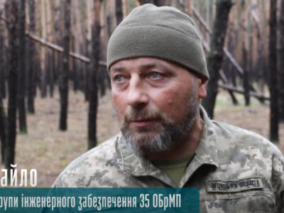 «Шість FPV — і жодного кроку назад»: морпіх Михайло вивіз побратимів на палаючому Kirpi  
