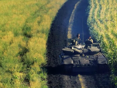 Без гармати, але в строю: командир роти 36-ї бригади прикрив евакуацію побратимів несправним танком  