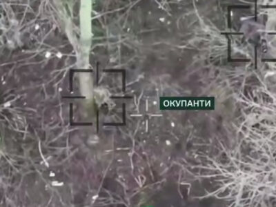 FPV підлетів — «братерство» закінчилось: окупант втік, залишивши пораненого  