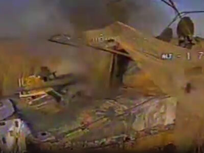 Звуки стали координатами: дронарі Сіверської бригади спалили БМД-4  