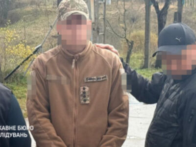 «Службове авто до кордону»: ДБР затримало командира, який вивозив ухилянтів під виглядом військових  