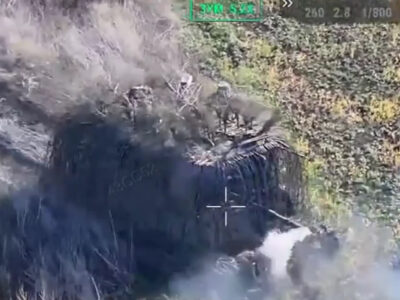 Штурм сталевих «їжаків» розсипався: 54-та бригада знищила російську бронеколону з химерним захистом  